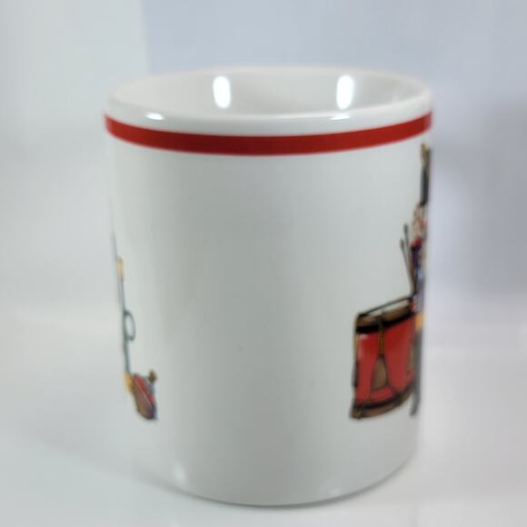 Vintage 1994 Nutcracker Mug Bob Timberlake Holiday Spirit Stoneware Cup - Picture 7 of 10